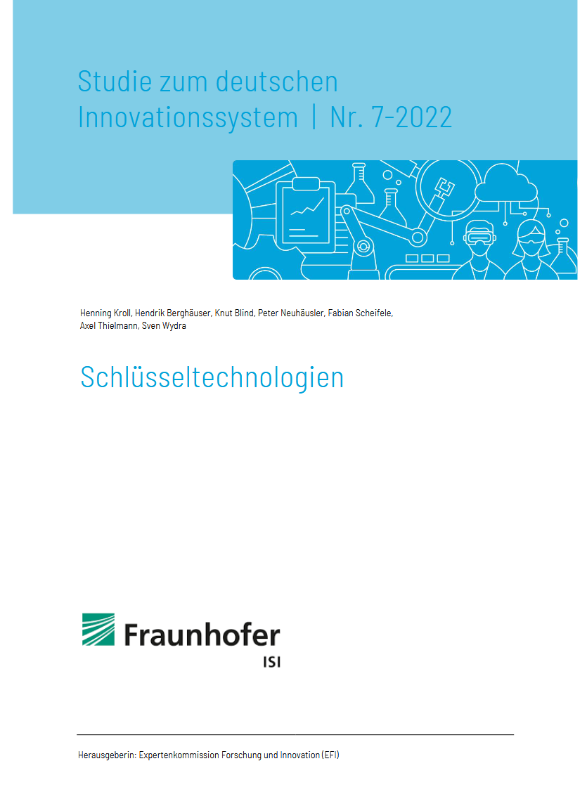 Fraunhofer ISI Key Enabling Technologies report cover