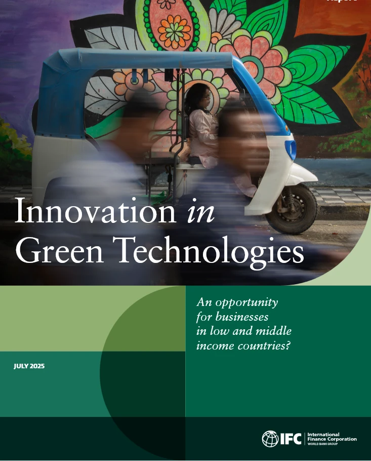 IFC Innovation in Green Technologies report cover
